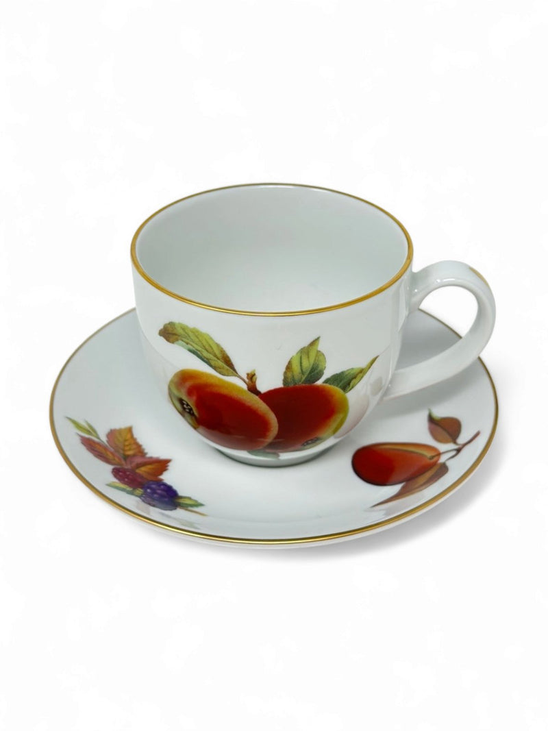 Royal Worcester Royal Worcester Evesham Gold Cup & Saucer   