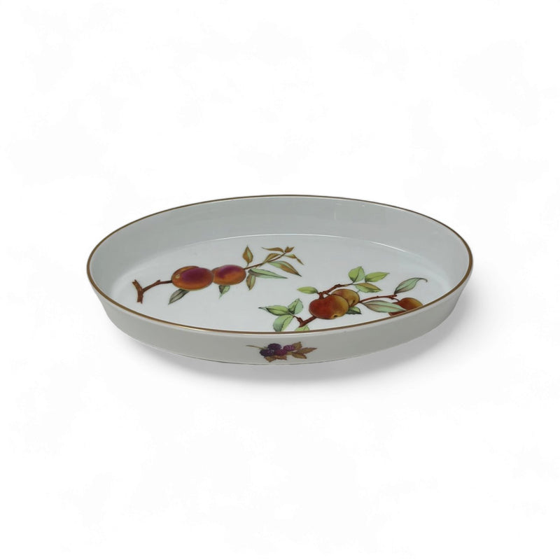 Royal Worcester Royal Worcester Evesham Gold Oval Serving Bowl   