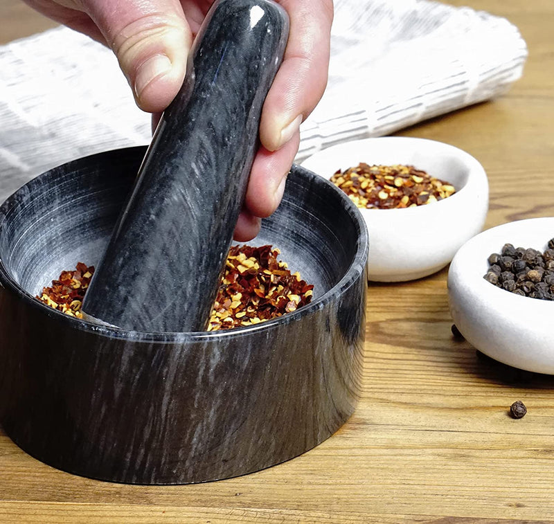 RSVP RSVP International Mortar & Pestle - Black Marble   