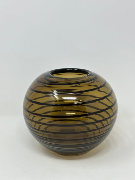 Sasaki Kyoto Bronze Stripe Vase decor Sasaki   