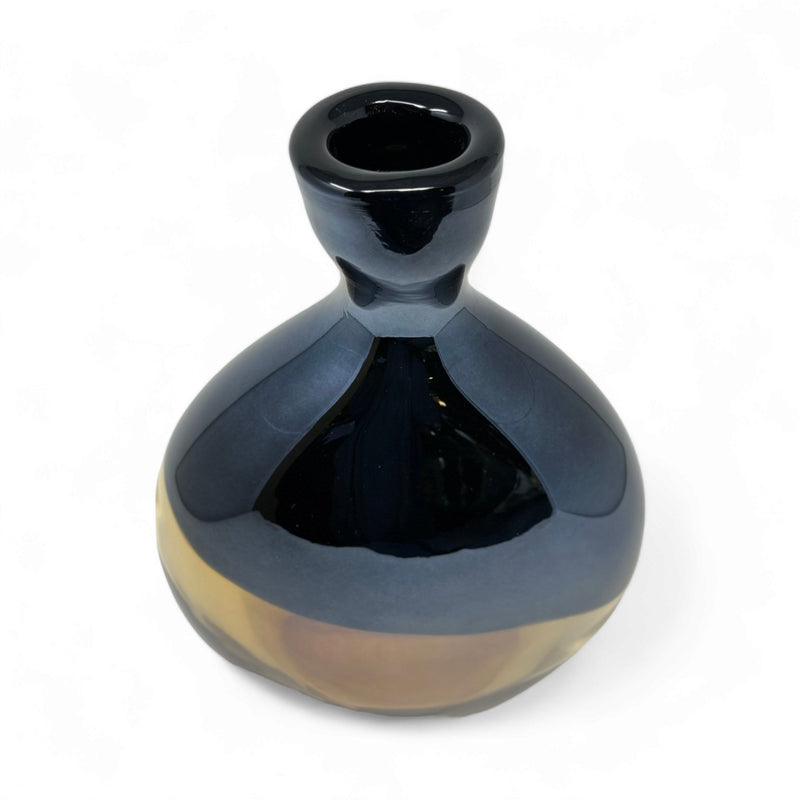 Sasaki Sasaki Patina Brown 13" Vase   