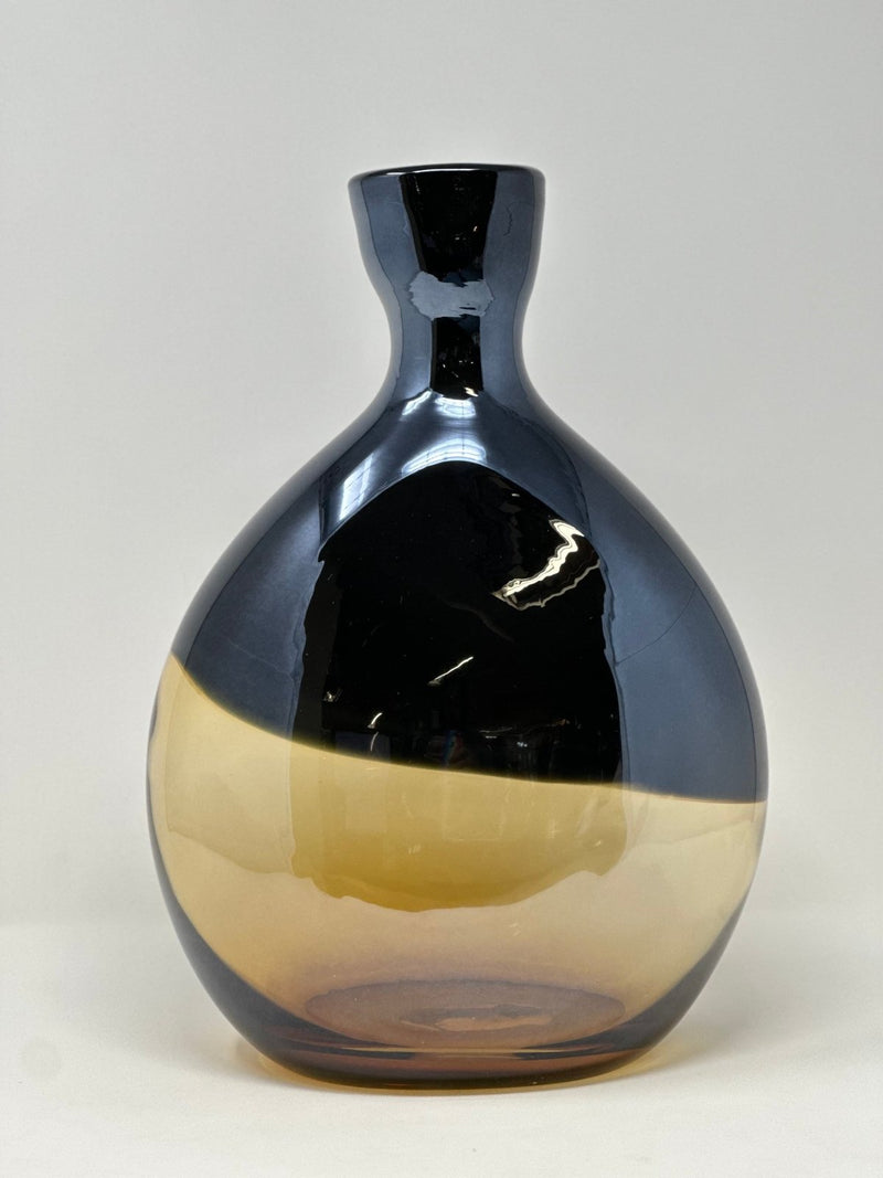 Sasaki Sasaki Patina Brown 13" Vase   