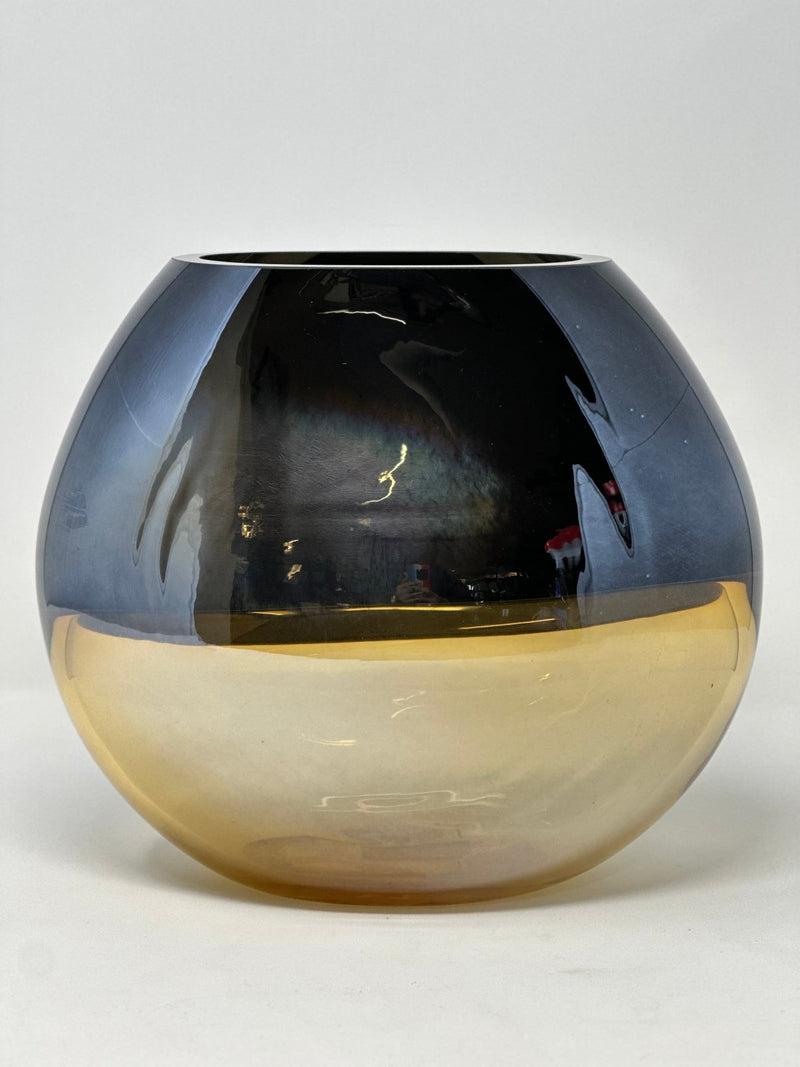 Sasaki Sasaki Patina Brown Wide Vase   