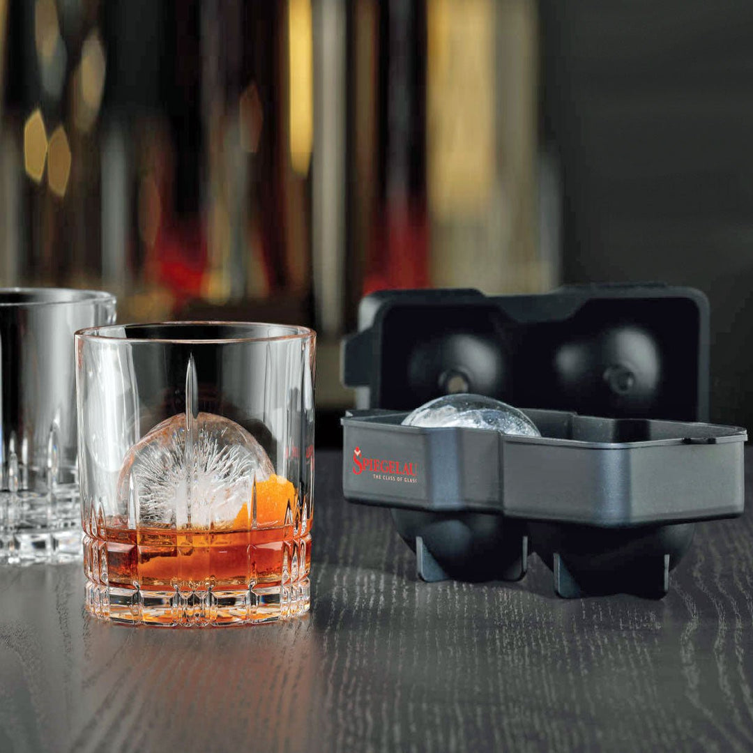 Spiegelau Perfect Serve Whisky Set with Ice Cube Tray - Kitchen Smart
