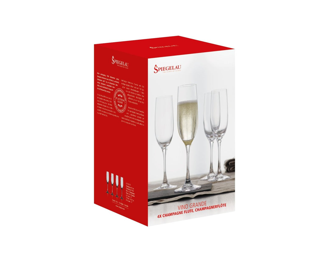 Spiegelau Vino Grande Champagne Glass - set of 4 - Kitchen Smart