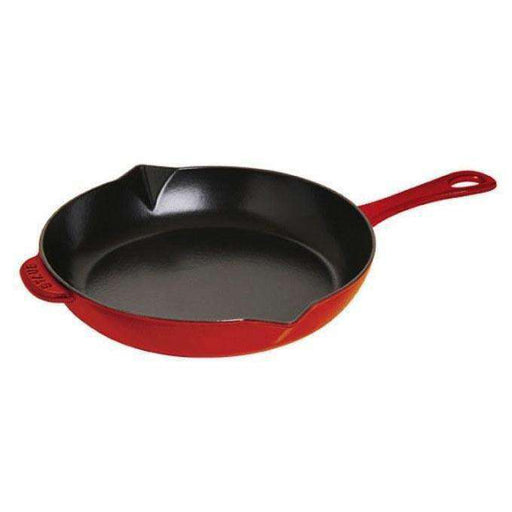 Staub_Staub Cast Iron 10" (26cm) Iron Handle Skillet - Cherry_40510-717