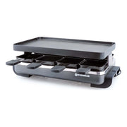 Swissmar Swissmar Anthracite Raclette Party Grill with Reversible Cast Aluminum Non-Stick Top   