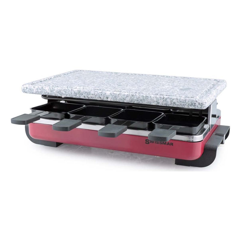 Swissmar Swissmar Red Raclette Party Grill with Granite Top   