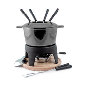 Swissmar Swissmar Sierra Cast Iron Fondue Set - 11 Piece Black  