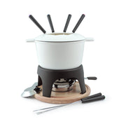 Swissmar Swissmar Sierra Cast Iron Fondue Set - 11 Piece White  