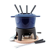 Swissmar Swissmar Sierra Cast Iron Fondue Set - 11 Piece Blue  