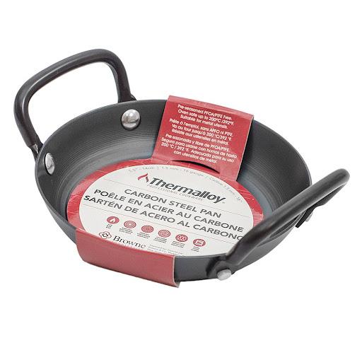 Thermalloy Carbon Steel Double Handle 11.8" (30cm) Pan Fry Pan Thermalloy   