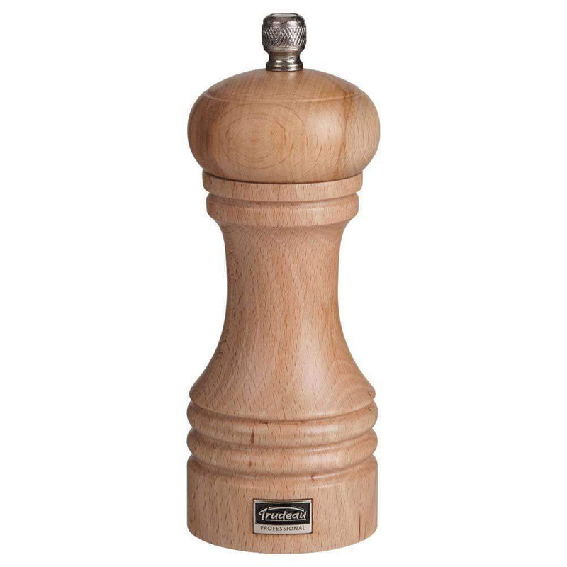 Trudeau Trudeau Professional 6" (16cm) Wood Pepper Grinder   