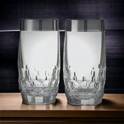 Waterford Waterford Mixology Mad Men Edition Draper Hiball with Platinum Band - Set of 2   