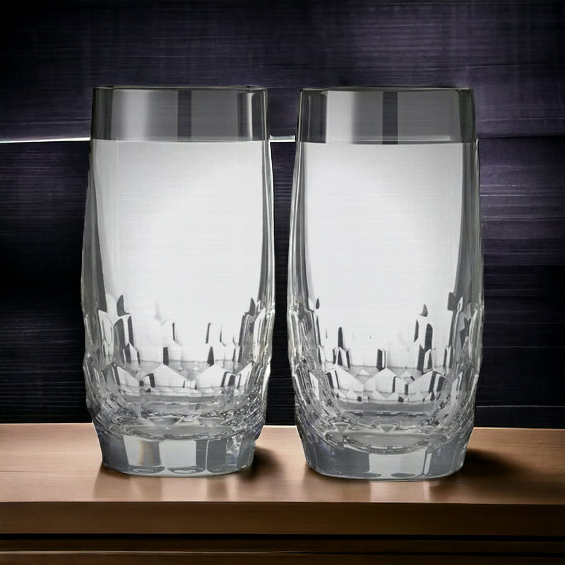 Waterford Waterford Mixology Mad Men Edition Draper Hiball with Platinum Band - Set of 2   