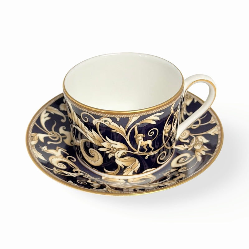 Wedgwood Wedgwood Cornucopia Blue Accent Cup/Saucer   