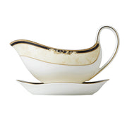 Wedgwood Wedgwood Cornucopia Gravyboat with Stand   