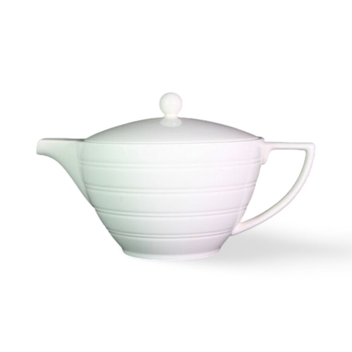 Wedgwood Jasper Conran Casual Cream Small Tea Pot Teapot Wedgwood   