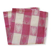 Lemontree Lemon Tree Whimsical Pink Cloth Napkin - Set of 4   