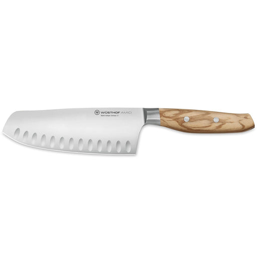 Wusthof Amici 7" (17cm) Santoku Knife - Hollow Edge - Kitchen Smart
