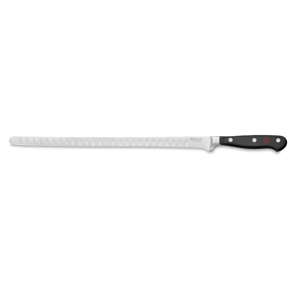 Wusthof Classic 12.5" (32cm) Salmon Hollow Edge Slicer - Kitchen Smart