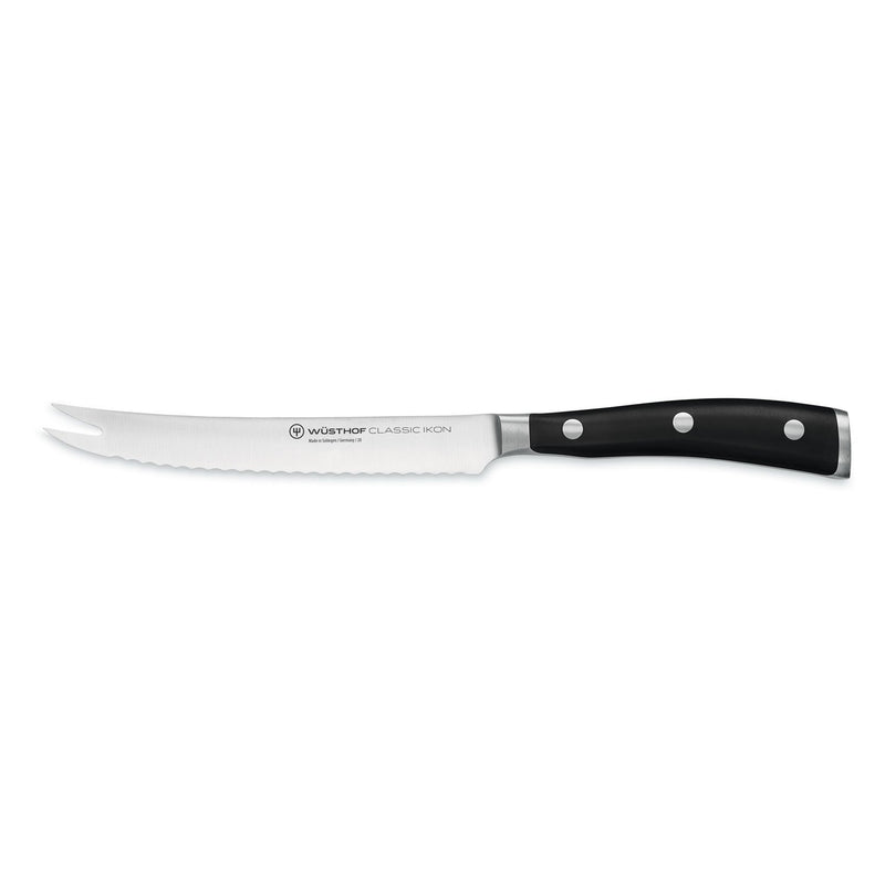 Wusthof Wusthof Classic Ikon Black 5" (14cm) Tomato Knife   