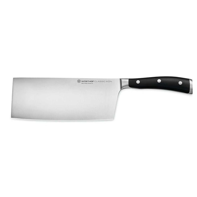 Wusthof Wusthof Classic Ikon Black 8" (20cm) Chinese Chef's Knife   