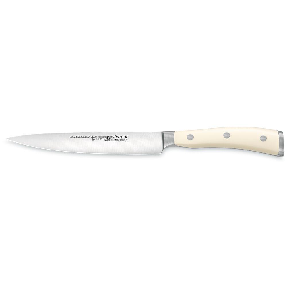 Wusthof Classic Ikon Creme 6" (16cm) Fillet Knife - Flexible - Kitchen Smart