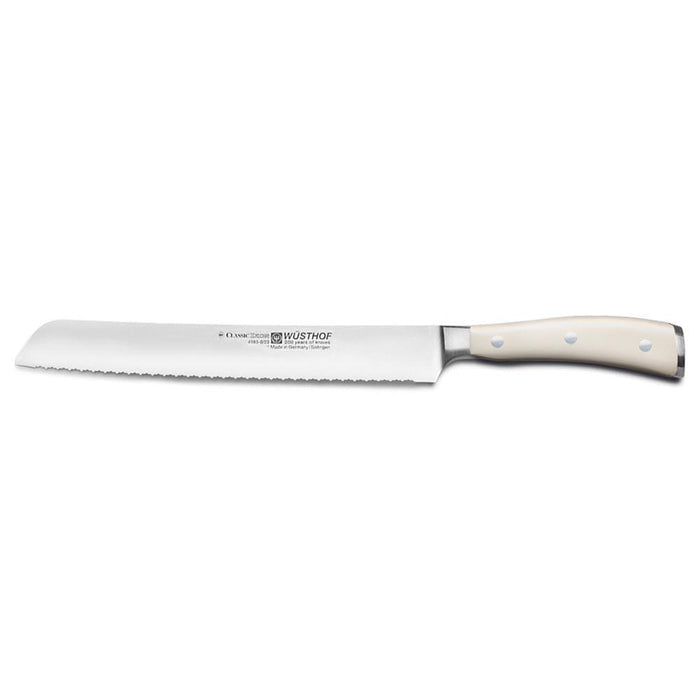 Wusthof Classic Ikon Creme 9" (23cm) Double Serrated Bread Knife Bread Knives Wusthof   