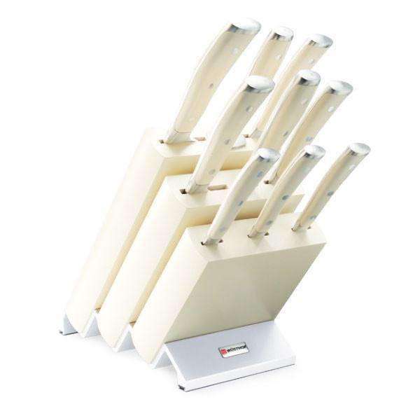 Wusthof Wusthof Classic Ikon Creme Knife Block Set - 10 Piece   