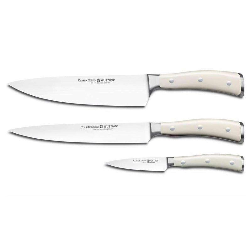 Wusthof Wusthof Classic Ikon Creme Knife Set - 3 Piece   