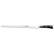 Wusthof Wusthof Classic Ikon Black Salmon Slicer 12" (32cm) Hollow Edge   