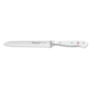 Wusthof Wusthof Classic White 5" (12cm) Serrated Utility Knife   