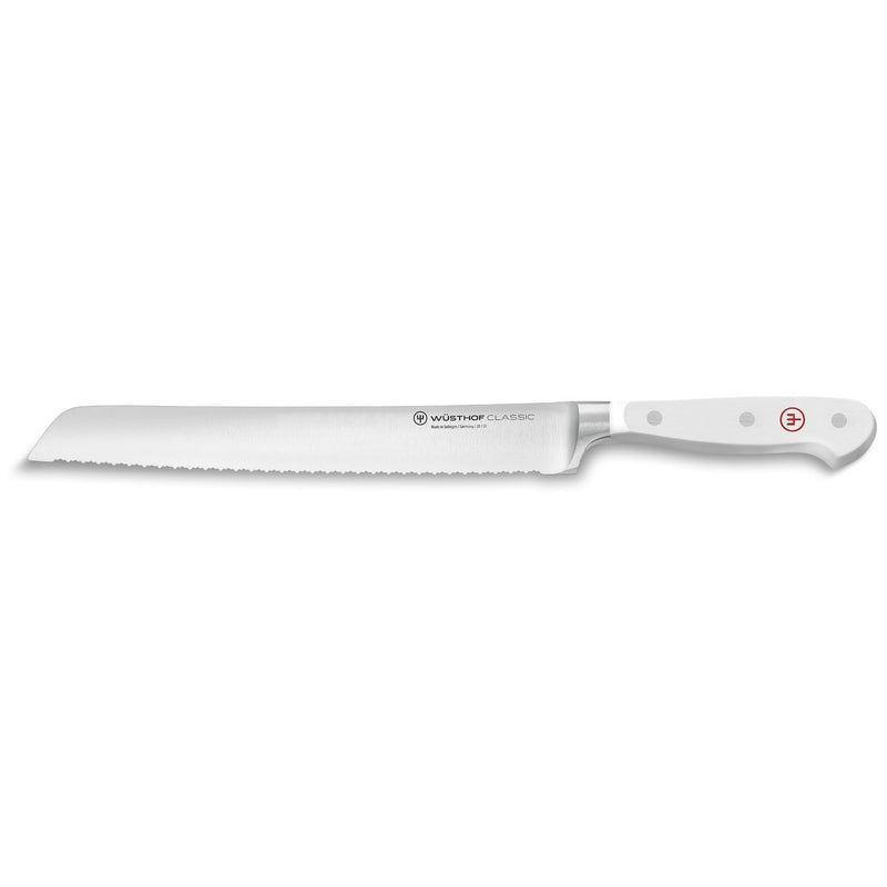 Wusthof Wusthof Classic White 9" (23cm) Double Serrated Bread Knife   