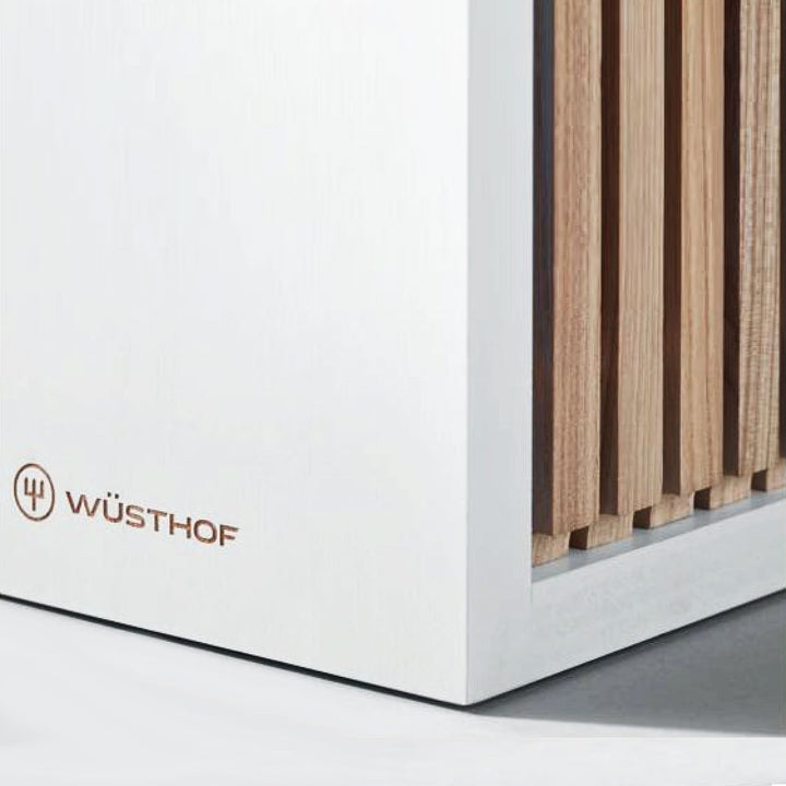 Wusthof Classic White Designer Knife Block Set - 6 Piece - Kitchen Smart