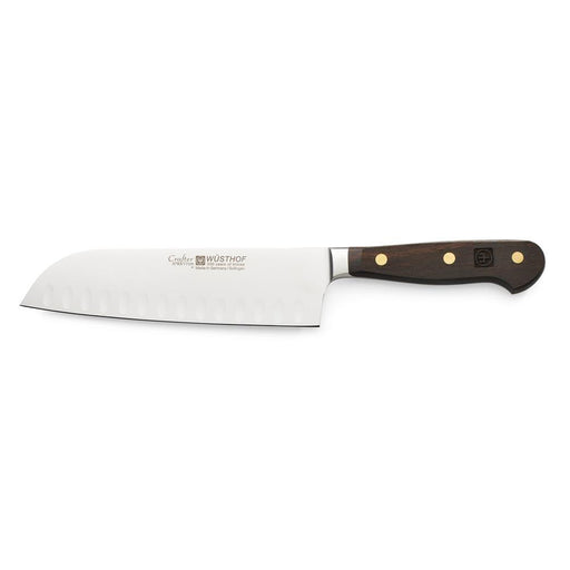 Wusthof Crafter 7" (17cm) Santoku Knife - Hollow Edge - Kitchen Smart