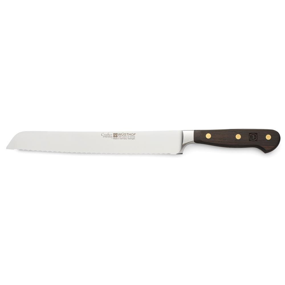 Wusthof Crafter 9" (23cm) Double Serrated Bread Knife - Kitchen Smart