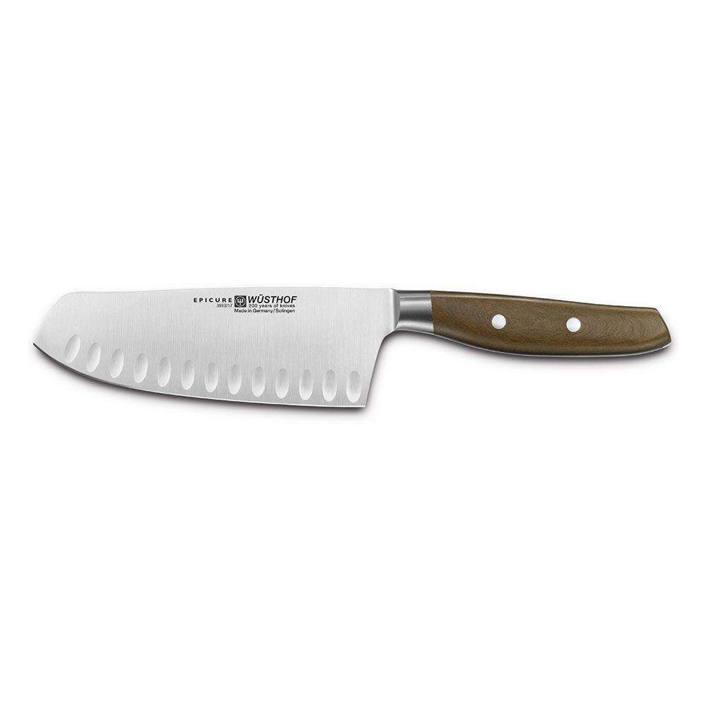 Wusthof Epicure 7" (17cm) Santoku Knife - Hollow Edge - Kitchen Smart
