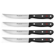Wusthof Wusthof Gourmet Black Steak Knife Set 4 Piece  