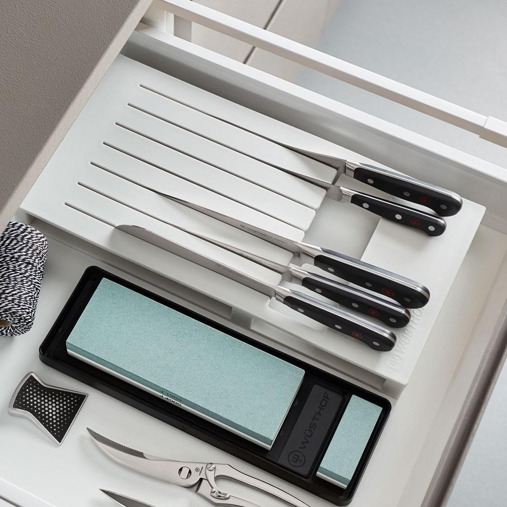 Wusthof White In-Drawer Knife Tray - Kitchen Smart