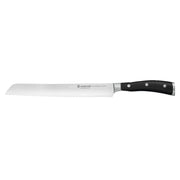 Wusthof Wusthof Classic Ikon Black 9" (23cm) Double Serrated Bread Knife   