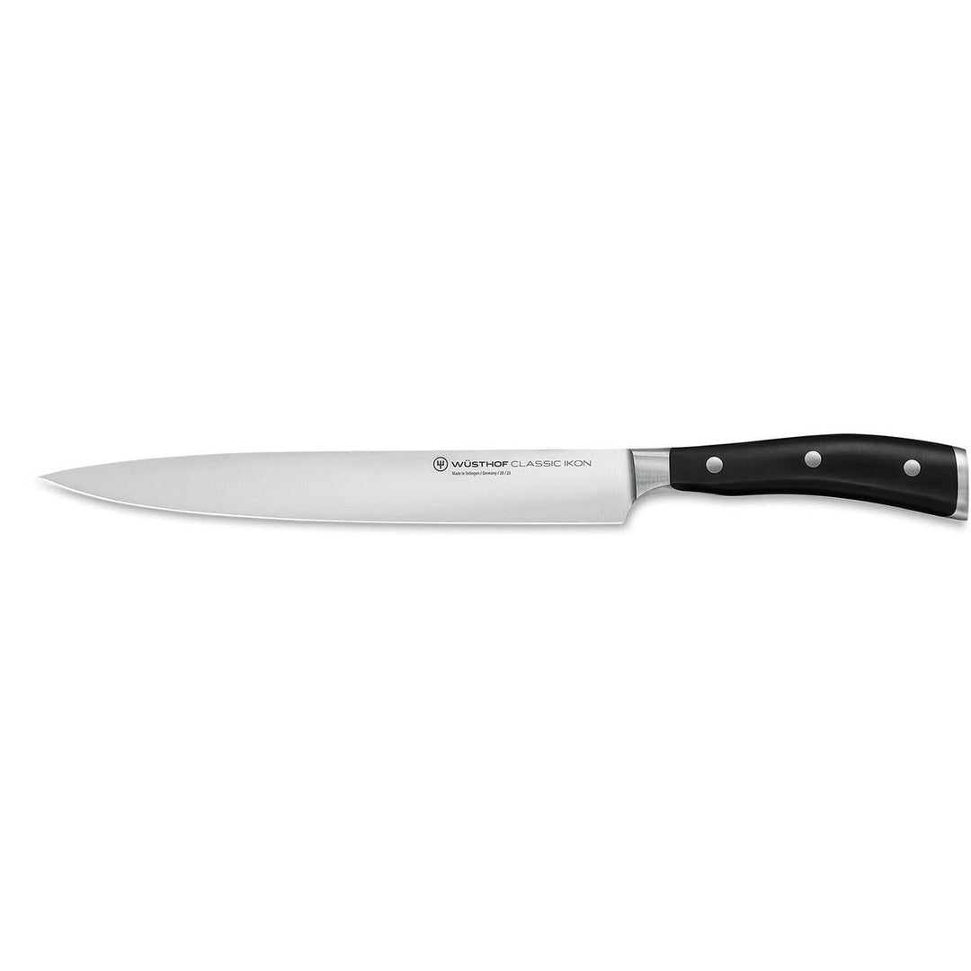 Wusthof Classic Ikon Black Carving Knife - Kitchen Smart