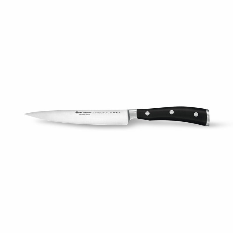 Wusthof Wusthof Classic Ikon Black Fillet 6" (16cm) Knife Flexible   