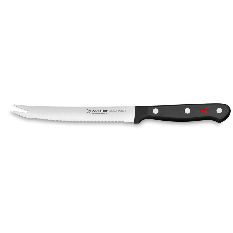 Wusthof Wusthof Gourmet Black 5" (14cm) Tomato Knife   