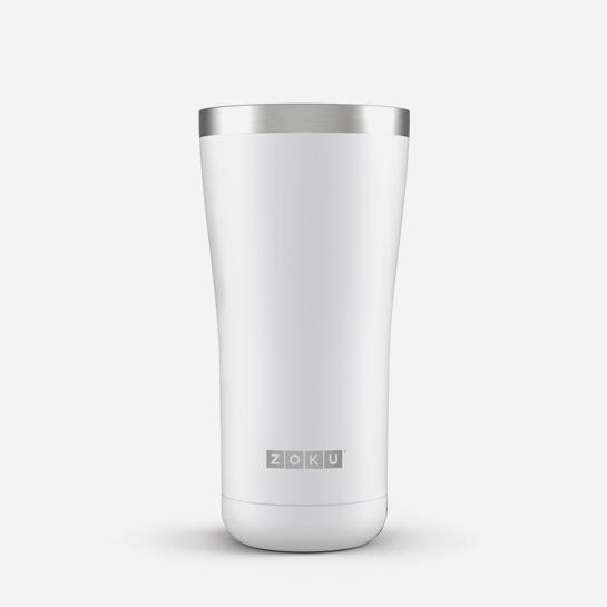 Zoku Zoku Stainless Steel 20 oz (600ml) Tumbler White  