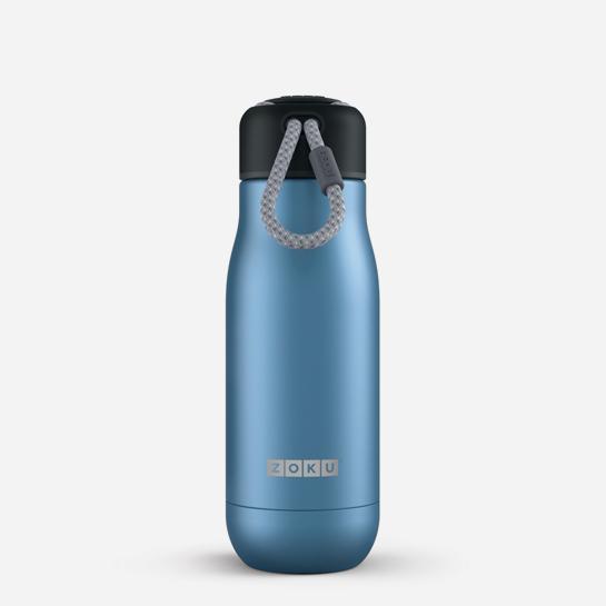 Zoku Zoku Stainless Steel Hydration Bottle Blue  