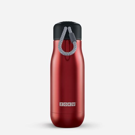 Zoku Zoku Stainless Steel Hydration Bottle Red  