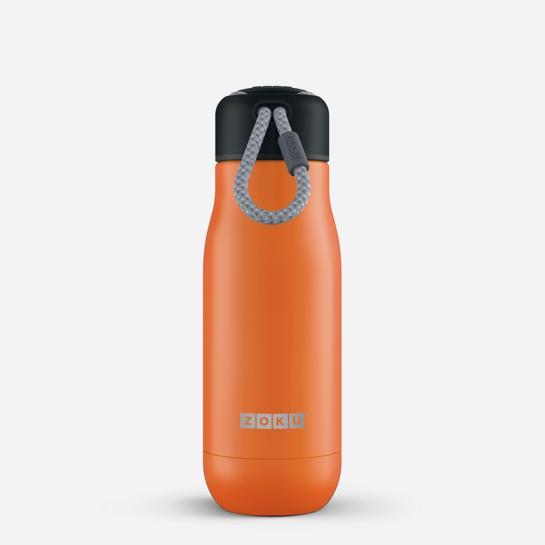 Zoku Zoku Stainless Steel Hydration Bottle Orange  