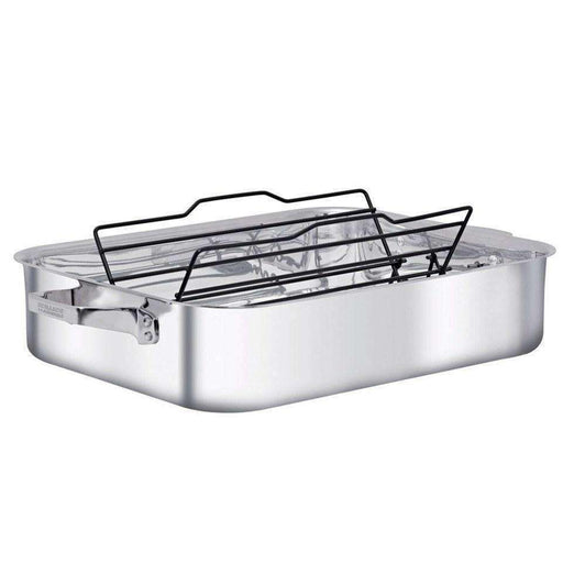 Zwilling Henckels Stainless Truclad Roaster with Rack - Kitchen Smart