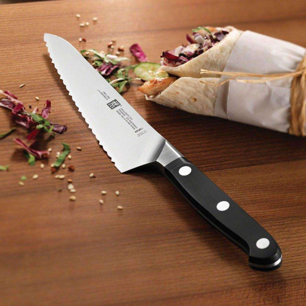 Zwilling Pro 5.5" (14cm) Serrated Prep Knife - Kitchen Smart